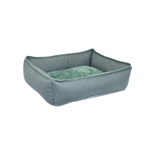 Happy Tails Stonewashed Cuddler Pet Bed 24 X 20