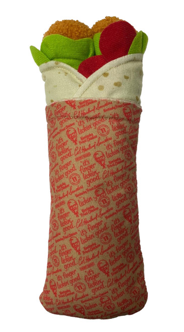 Spot Kentucky Fried Chicken Wrap Plush Dog Toy 11 in