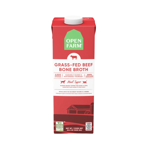 Open Farm Grass-Fed Beef Bone Broth for Dogs