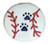 Pawsitively Gourmet Baseball Dog Cookie 