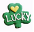 Pawsitively Gourmet St. Patrick's Day Shamrock Dog Cookie 