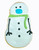 Pawsitively Gourmet Winter Snowman Dog Cookie 