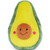 Zippy Paws Nomnomz Avocado Dog Toy 