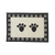 Petrageous Designs Pawprint Machine Washable Tapestry Fabric Pet Placemat