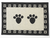 Petrageous Designs Pawprint Machine Washable Tapestry Fabric Pet Placemat