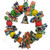 A&E Fiesta Wreath Bird Toy S