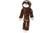 Incredipet Shake & Squeak Brown Sloth Dog Toy 