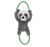Incredipet Plush Panda with Rope Dog Toy 