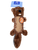 Incredipet Critter Flip Beaver/Raccoon Dog Toy 
