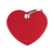 Myfamily Big Heart Anodized Aluminum Personalized Dog ID Tag