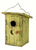 Songbird Essentials Birdie Loo Yellow Bird House 