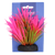 Incredipet Plastic Bulbophyllum Aquarium Plant, Pink 4 in