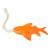 Kikkerland Flying Fish Floating Dog Toy 