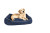 Dog Gone Smart Blue Chenille Lounger Pet Bed