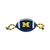 Pets First Michigan Wolverines Football Rope Dog Toy 25 in