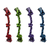 Incredipet 3-Knot Rope Dog Toy, Assorted 15 in