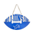 Pets First Detroit Lions Football Shaped Sign 