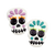 Bosco & Roxy Halloween Sugar Skulls Dog Cookie Treat, Assorted 