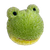 Petlou EZ Squeaky Frog Ball Stuffing-Free Dog Toy 4 in