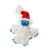 Spot Holiday Santa Yeti Cat Toy 6 in
