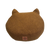 Pet Obsession Brown Boucle Cat Head Pet Bed 20 in