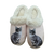 E & S Imports Silver Tabby Snugg Slippers