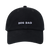 Hatphile Embroidered Dog Dad Black Hat 