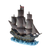 Penn-plax Disney Pirates Of the Caribbean Black Pearl Ship Fish Ornament 