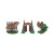 Penn-plax Jurassic Park Fish Ornament 3 pk