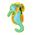 Vip DuraForce Blue Seahorse Durable Double Layered Dog Toy Medium/Large Dog