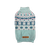 Petrageous Eddie Bauer Fair Isle Dog Sweater, Aqua