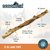 Dogginstix Braided Lamb Tripe Dog Chew 12 in