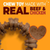 Nylabone Strong Chew Textured Ring Real Beef & Chicken Dog Chew Toy Small Dog
