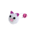 M-pets Moxie Puff Mouse with Bell Cat Toy 