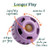Woof The Pupsicle Long-Lasting Refillable Dog Toy- Lavender