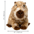 Kong Comfort Wuzzeez Capybara Dog Toy Medium