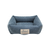 Happy Tails Comfort Quilted Cuddler Pet Bed