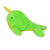Tuffy's Mighty Arctic Narwhal Durable Plush Dog Toy 