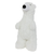 Tuffy's Mighty Arctic Polar Bear Durable Plush Dog Toy 