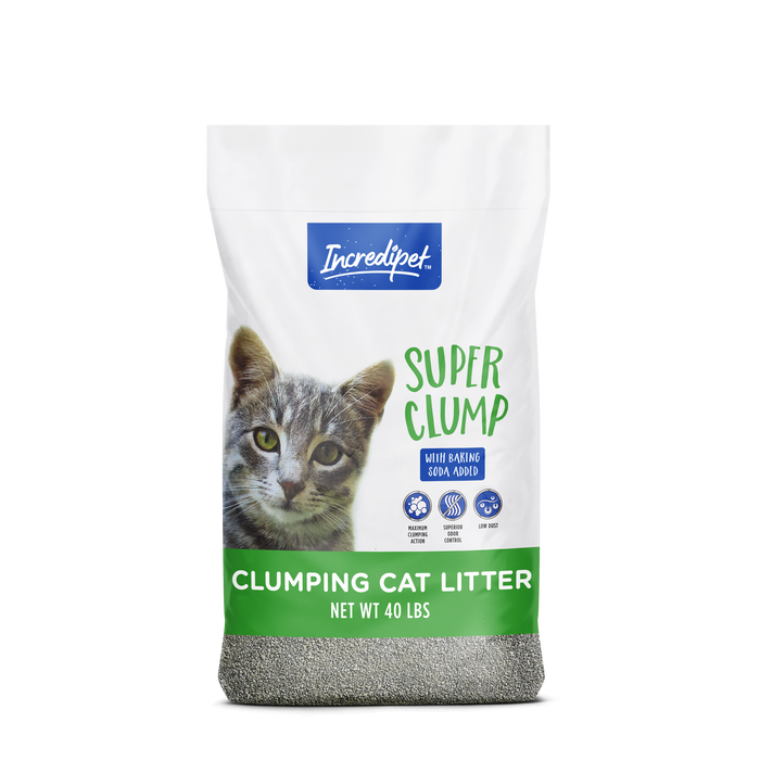 Incredipet Clumping Cat Litter Feeders Pet Supply