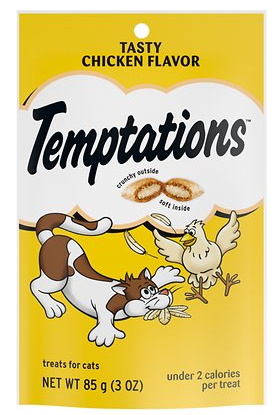 Whiskas Temptations Tasty Chicken Flavor Cat Treats - Feeders Pet