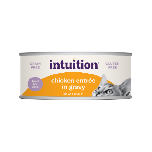 Intuition Grain-Free Chicken Entre in Gravy Canned Cat Food - Feeders Pet  Supply