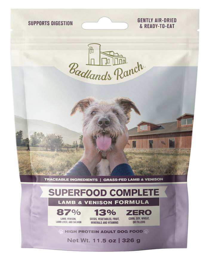 Badlands Ranch Superfood Complete Lamb & Venison Formula Adult Air