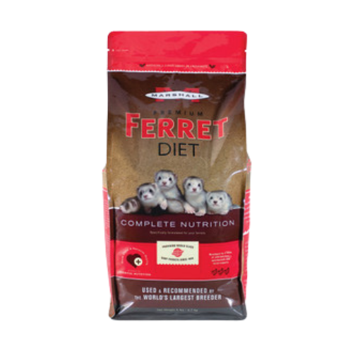 Marshall Premium Complete Nutrition Ferret Diet Food - Feeders Pet