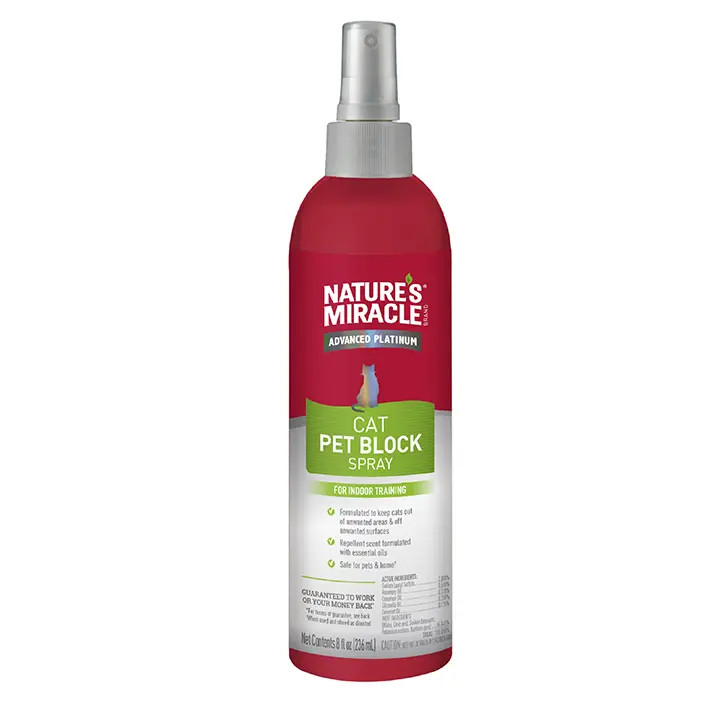 Nature's Miracle Advanced Platinum Cat Scratch Deterrent Spray for