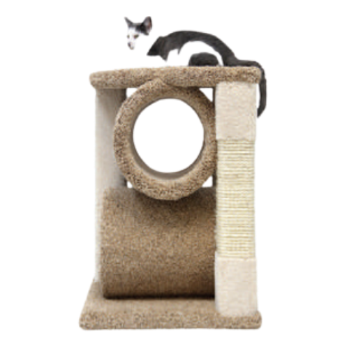 Beatrise Deluxe Kitty Suite Cat Furniture 4 ft - Feeders Pet Supply