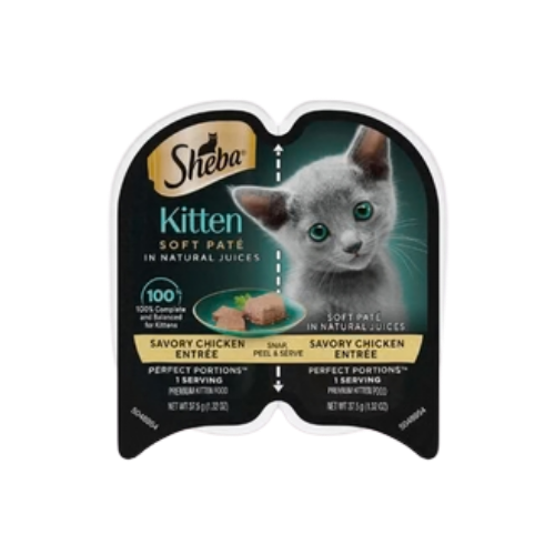 Sheba キャットフードおやつ 40g×24袋（ SeNa U.x.U様）専用 Sheba Perfect Portions Kitten Chicken Pate Wet Cat Food - Feeders