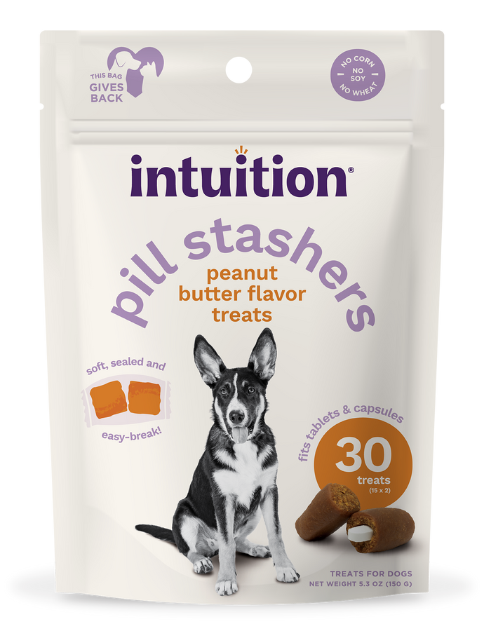 Peanut Butter Dog Pill Treats Intuition Peanut Butter Flavored