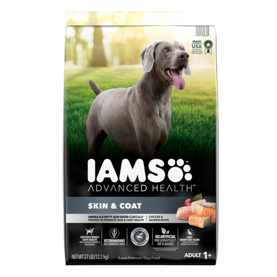 Iams Advanced Health Skin & Coat Chicken & Salmon Recipe Dry Dog