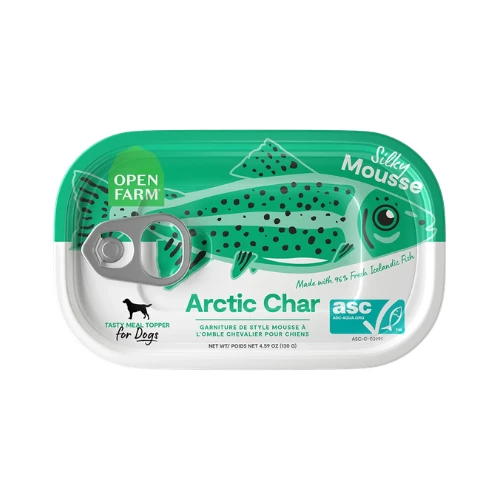 Open Farm Silky Mousse Salmon & Cod Food Topper for Dogs - Feeders